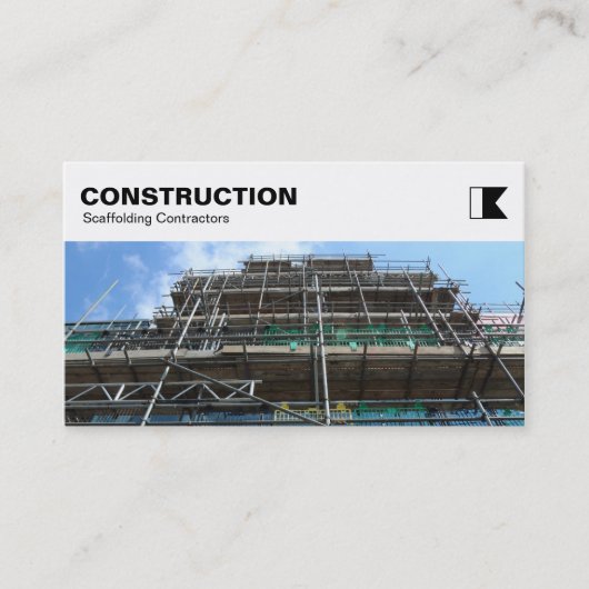 Hoogste Comité - Bouw - Steiger Visitekaartje (Voorkant)