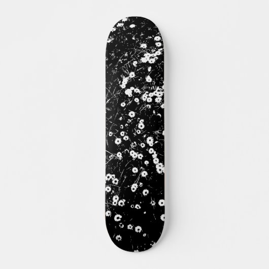 Hoogste Contrast Daisy Lawn Skateboard (Voorkant)