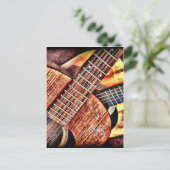 Hoogste contrastgitaren briefkaart (Staand voorkant)