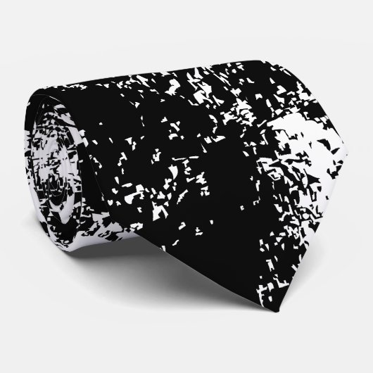 Hoogste contraststructuur 02 stropdas (Opgerold)