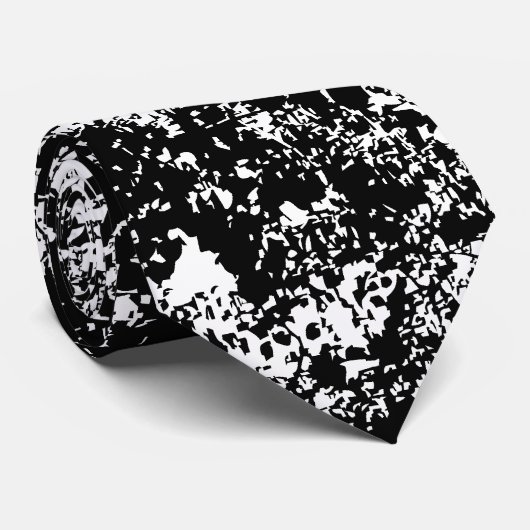 Hoogste contraststructuur 04 stropdas (Opgerold)