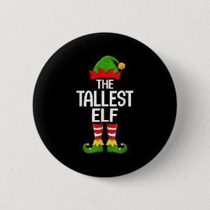 Hoogste Elf Kerstmis Matching Familie Elf Squad Ke Ronde Button 5,7 Cm