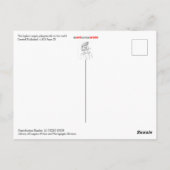 Hoogste enkel stijgende boomstam in de wereld briefkaart (Achterkant)