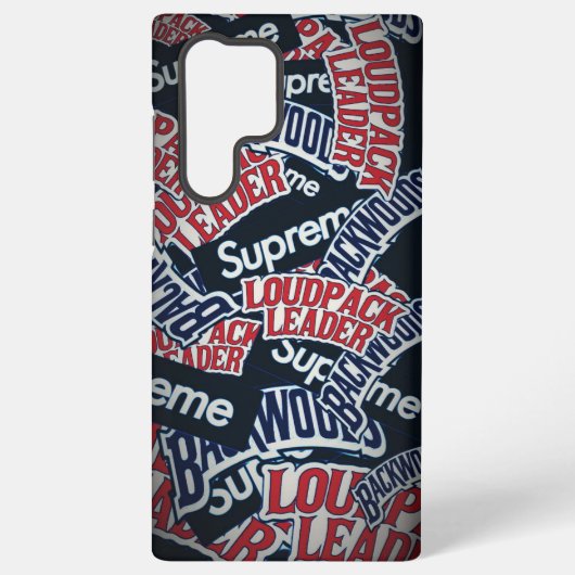 Hoogste graffiti sticke Samsung Phone Case Galaxy Hoesje (Achterkant)