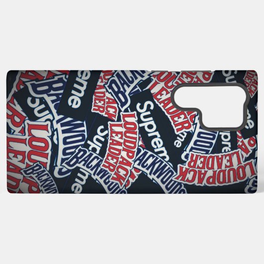 Hoogste graffiti sticke Samsung Phone Case Samsung Galaxy Hoesje (Achterkant horizontaal)