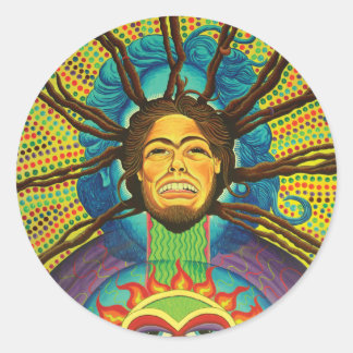 Hoogste Hart Ronde Sticker