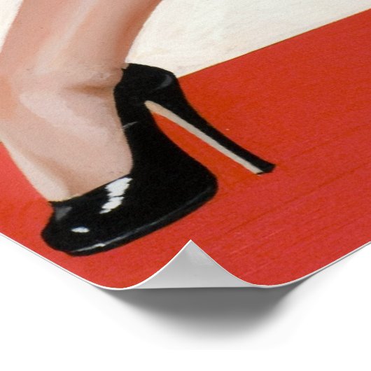 Hoogste hoogte omhoog poster (Hoek)