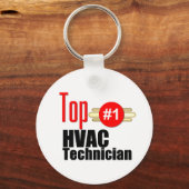 Hoogste HVAC-technicus Sleutelhanger (Voorkant)