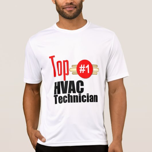 Hoogste HVAC-technicus T-shirt (Voorkant)
