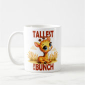 Hoogste in de Bunch pun Schattigee Baby Giraffe ca Koffiemok (Links)