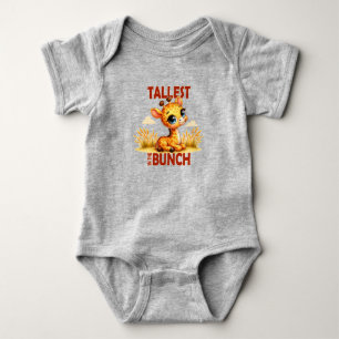 Hoogste in de Bunch pun Schattigee Baby Giraffe ca Romper