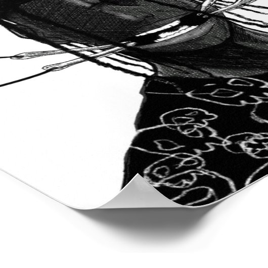 Hoogste in de kamer poster (Hoek)