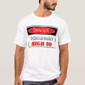 Hoogste IQ T-shirt (Voorkant)