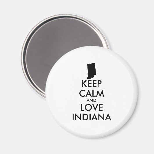 HOOGSTE KALM EN VERLIES INDIANA MAGNEET (Voorkant / Achterkant)