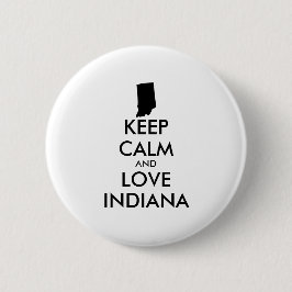  HOOGSTE KALM EN VERLIES INDIANA RONDE BUTTON 5,7 CM