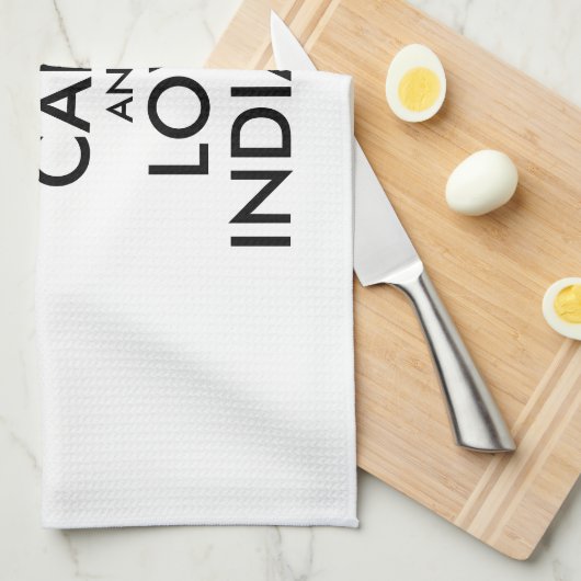  HOOGSTE KALM EN VERLIES INDIANA THEEDOEK (Quarter Fold)