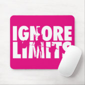 HOOGSTE KLEININGEN - Motivatie gewicht vrouwen Muismat (Met muis)