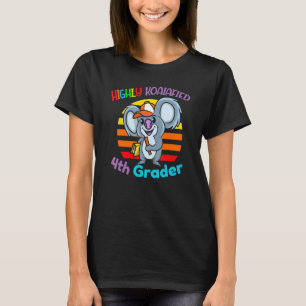 Hoogste Koalafied 4e Grader Terug naar school Koal T-shirt