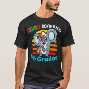 Hoogste Koalafied 4e Grader Terug naar school Koal T-shirt