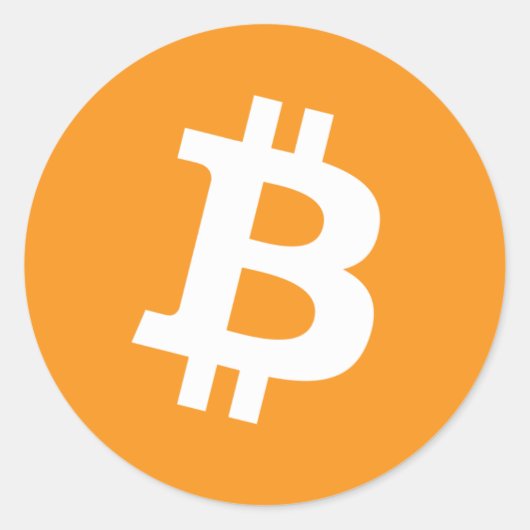 Hoogste kwaliteit Bitcoin Sticker (Voorkant)