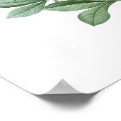 HOOGSTE KWALITEIT Botanische afdruk van Baptisia Poster (Hoek)