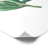 HOOGSTE KWALITEIT Botanische afdruk van pony Poster (Hoek)