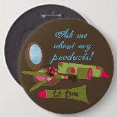 Hoogste kwaliteit Buttonnen Ronde Button 6,0 Cm (Voorkant /achterkant)