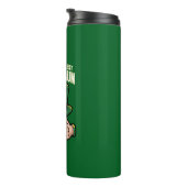 Hoogste Leprechaun Funny Irish Humor ter wereld Thermosbeker (Geroteerd rechts)