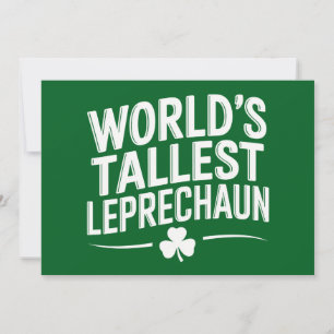 Hoogste Leprechaun St. Patrick's Day ter wereld Kaart