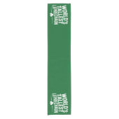 Hoogste Leprechaun St. Patrick's Day ter wereld Korte Tafelloper (Voorkant)