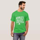 Hoogste Leprechaun St. Patrick's Day ter wereld T-shirt (Voorkant volledig)