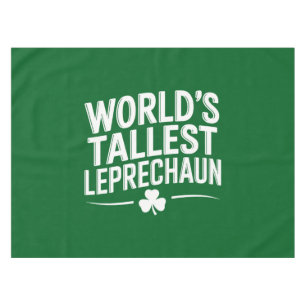 Hoogste Leprechaun St. Patrick's Day ter wereld Tafelkleed