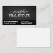 Hoogste Logo voor dakbedekking | Slank textiel Visitekaartje (Voorkant / Achterkant)