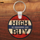 Hoogste lonen sleutelhanger (Voorkant)