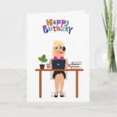 HOOGSTE MAANDAG **FAVORITE CO-WORKER** KAART (Voorkant)