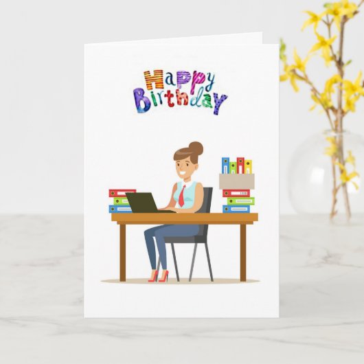 HOOGSTE MAANDAG **FAVORITE CO-WORKER** KAART (Gele Bloem)