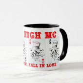 Hoogste MC-Mok van Aces (zwart) Mok (Voorkant rechts)