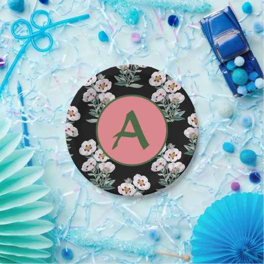 HOOGSTE MONOGRAM-Bord Papieren Bordje (Feest)