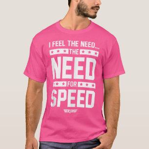 Hoogste Pistool vereist voor snelheidstype T-shirt
