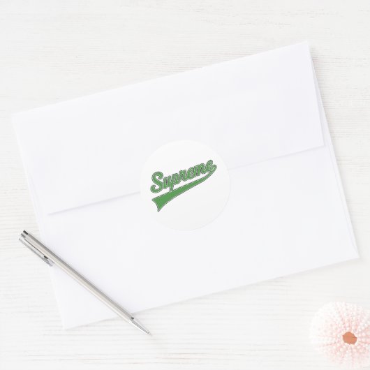 Hoogste Ronde Sticker (Envelop)