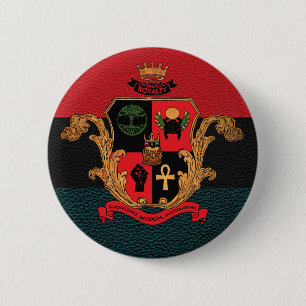 Hoogste Royalty Nobility Crest Button (Tri)