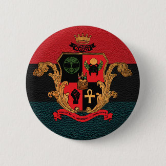 Hoogste Royalty Nobility Crest Button (Tri)