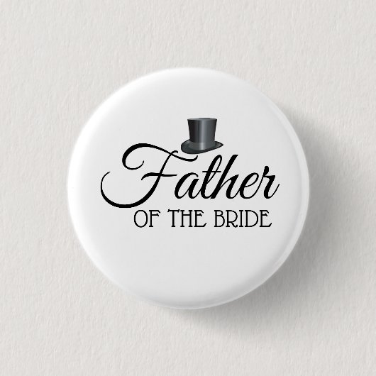 Hoogste vader van de bride Button Badges (Voorkant)