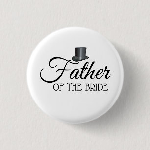 Hoogste vader van de bride Button Badges