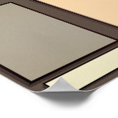 Hoogste verkoopmedewerker van de maandfoto vertoni poster (Hoek)