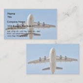 Hoogste vliegverbod visitekaartje (Voorkant / Achterkant)