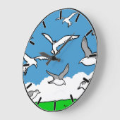 Hoogste vogels grote klok (Hoek)