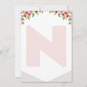 Hoogste voorzitter 1e verjaardag Boedland Banner N Kaart (Voorkant)