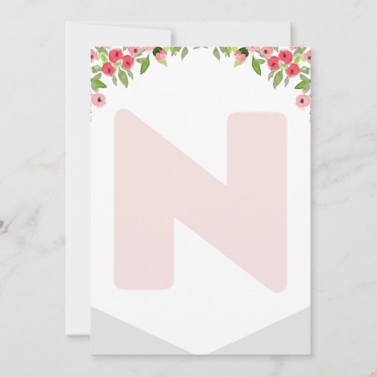 Hoogste voorzitter 1e verjaardag Boedland Banner N Kaart (Voorkant)