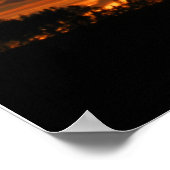 Hoogste woestijnzonsondergang - Poster (Hoek)